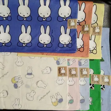 손수건 미피 miffy 8개 세트