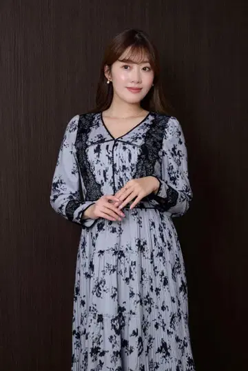 Herlipto Grasse Floral Pleated Dress S