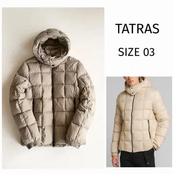 [ 타트라스 ] GESSO 제쏘 구스 다운 후드 베이지 03 2way