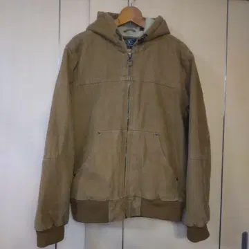 G.H. BASS&CO. 캔버스 봄버 자켓 후드 부착