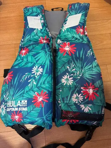 CAPTAIN STAG 플로럴 구명 조끼