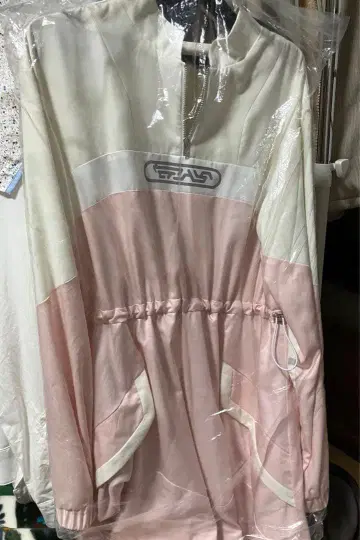 노노야마 아키 안심 실키 원피스 핑크