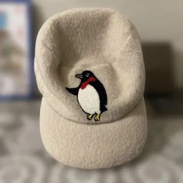 펭귄 자수 플리스 모자 grace