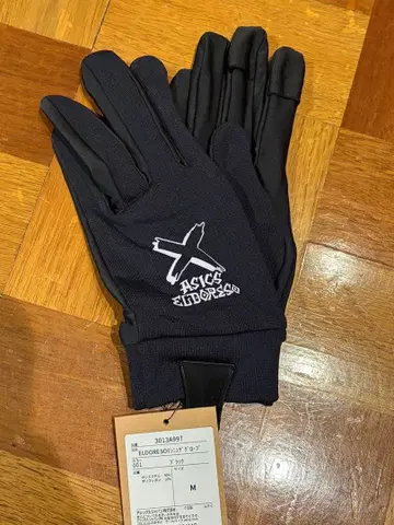 ASICS ELDORESO 그로브 M 사이즈 블랙