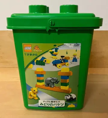 레고 듀플로 미도리 바구니 7337 기타 덤 블록 다수