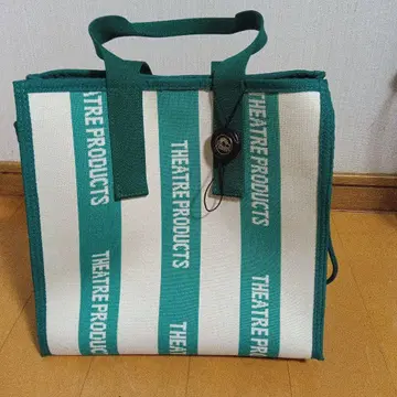 THEATRE PRODUCTS 토트백 화이트/그린