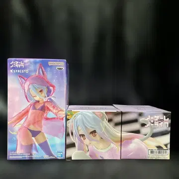 [ 미개봉 새상품 ] 노 게임 노 라이프 피규어 세트 [ 무료배송 ]