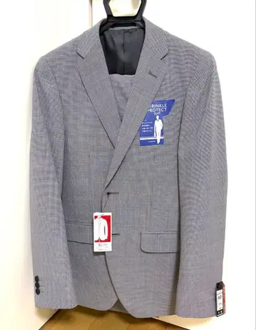 비즈니스 정장 글렌체크 A5 슬림 인심 70.5cm