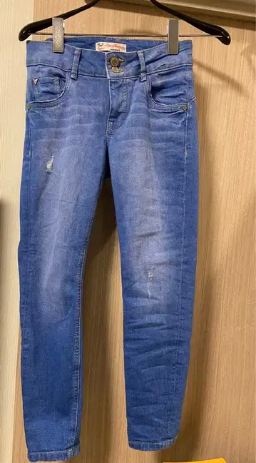 스키니진 라이트 블루