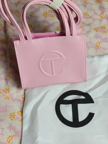 새상품 새상품급 Telfar 핑크 숄더백