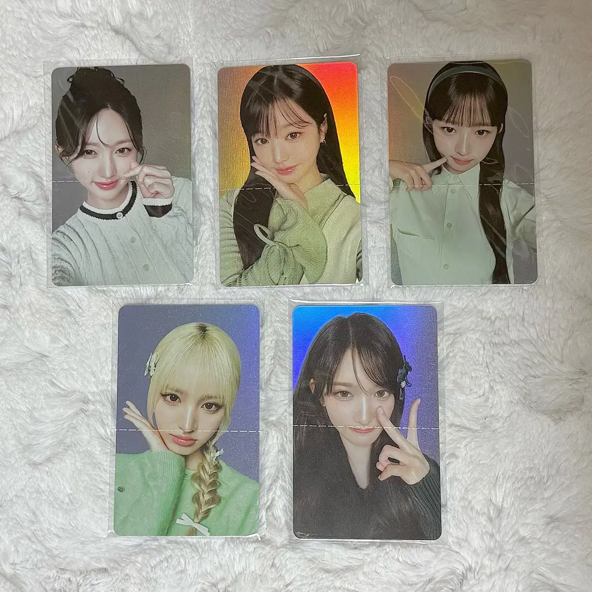 아이브 포토카드 파파존스 8차 양도 (미개봉/유진제외)