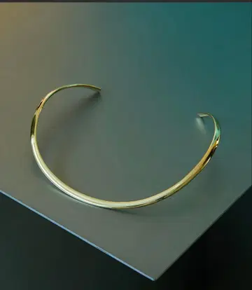 대인기! 개럴개런트 넥 커프 골드 초커