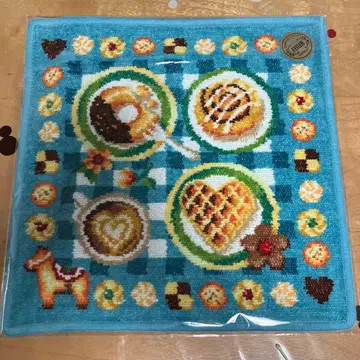 새상품 미사용 페이러 피카 타임 대형 손수건