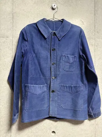 프렌치 몰스킨 자켓 V 포켓