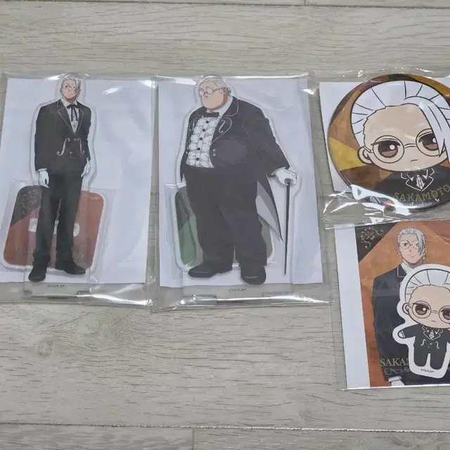 사카모토데이즈 사카데이 음악회 세가럭키쿠지 타로 아크릴스탠드 캔뱃지