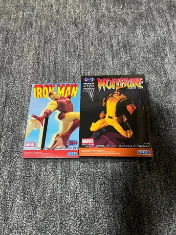 아이언맨 울버린 피규어 세트