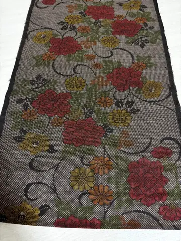 본고장 아마미 오시마 꽃덩굴 무늬의 진흙 오시마 명주 옷감