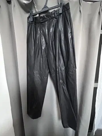 stein FAKE LEATHER TROUSERS S 사이즈