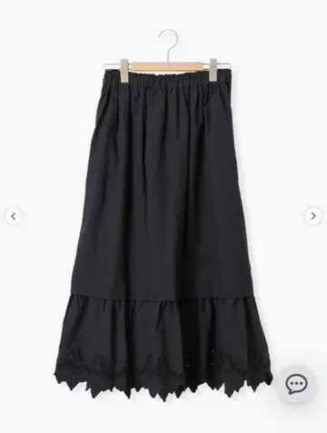 완판 새상품 사만사 모스모스 SM2 밑단 스캘럽 레이스 페치 스커트