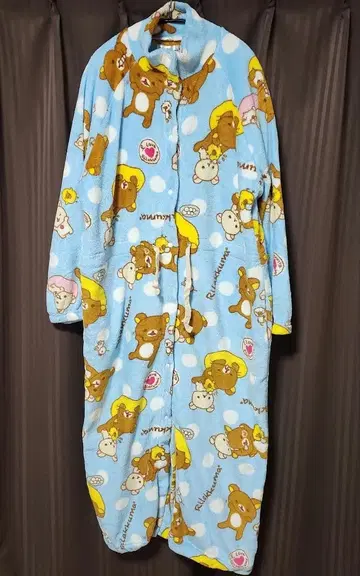 올인원 파자마 리락쿠마 M-L 스카이블루