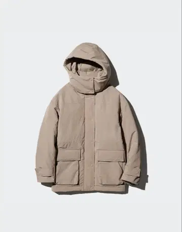 UNIQLO 하이브리드 다운 코트 S