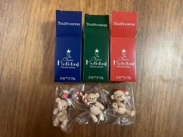 TULLY'S COFFEE 후치 베어풀 3체 세트