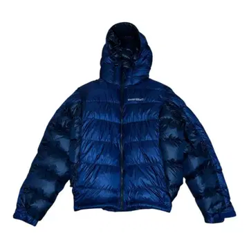 새상품급 레어 몽벨 알파인 다운 파카 블루 M montbell 파랑