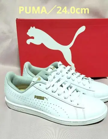 PUMA / 스니커즈 / 여성용 / 24.0 / White-gold