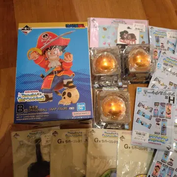 제일복권 드래곤볼 B상 & 하위상 세트