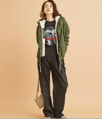 BEAUTY & YOUTH 후드 부착 마운틴 파카 3way S