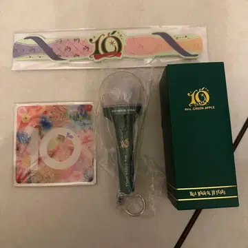 Mr. Green Apple 10주년 미니어처 응원봉