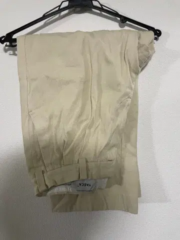 YA ECA 베이지 치노 팬츠
