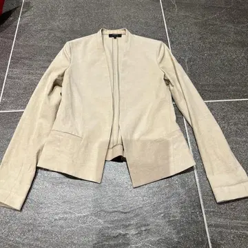 가격 인하! Theory 노카라 자켓 베이지