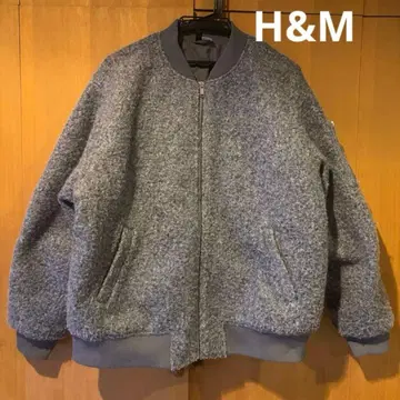 H&M 남성용 그레이 점퍼 M 사이즈