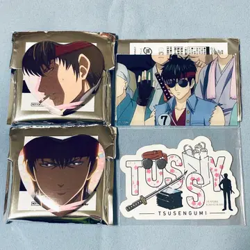 은혼 진선조 동란편 혜택 토시 캔뱃지 아크릴 카드 모바일 스티커