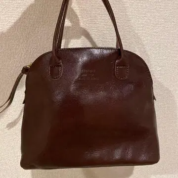 TIDEWAY 라이트 레더 보스턴 S 보스턴 미니 백