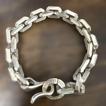 Harley Davidson 팔찌 블록체인 실버925