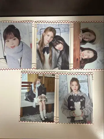 NiziU [ Winter Trip ] 랜덤 트레이딩 카드 묶음 판매