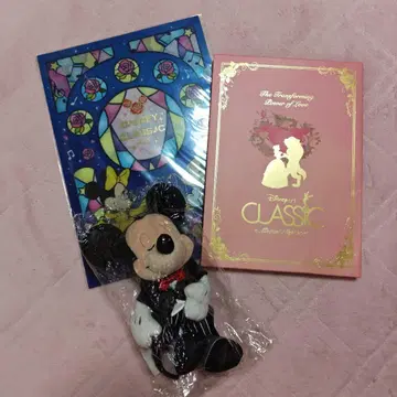 디즈니 온 클래식 봉제 인형 참 팜플렛 클리어 파일