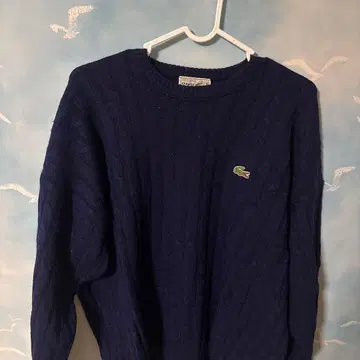 [ 고급 스테디셀러 ] LACOSTE 라코스테 니트 스웨터 네이비