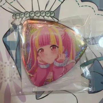 뱅드림 파레오 타마복권 피크형 홀로그램 캔뱃지