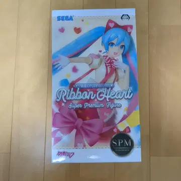 하츠네 미쿠 슈퍼 프리미엄 피규어 리본 하트