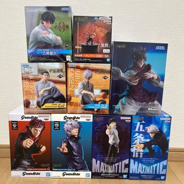 [ 미개봉 ] 주술회전 프라이스 피규어 & 피규어 라이트 묶음 판매 9점