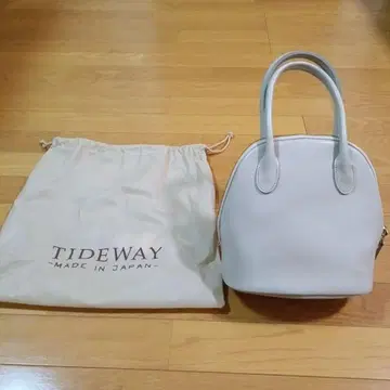 TIDEWAY MOSS 핸드백 라이트 그레이