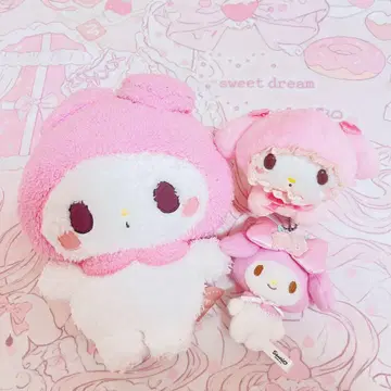 산리오 마이멜로디  moco mee 봉제 인형