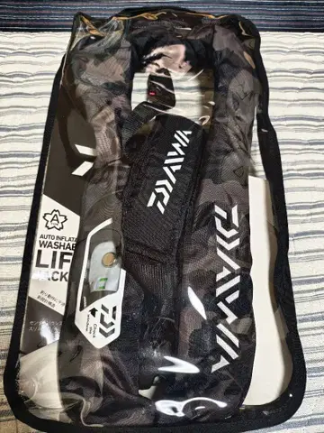 다이와 구명 조끼 DF-2021 블랙 카모