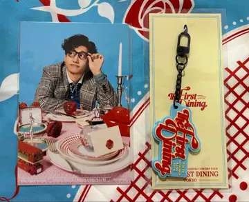 동방신기 창민 회장 한정판 러버 키링 엽서 도쿄