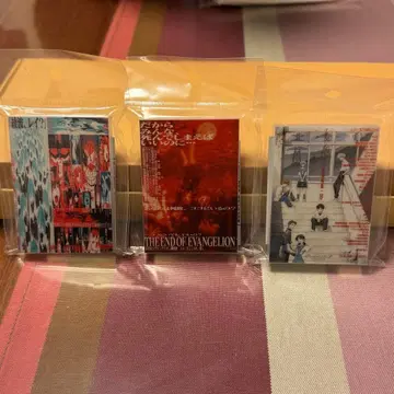 에반게리온 포스터 아크릴 락 세트