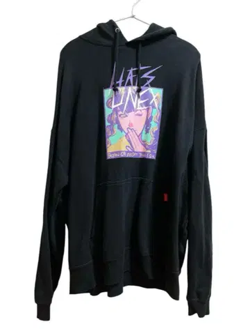 Hatsunex 'Revival' 후드티 BLACK 마츠시마 하츠네