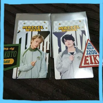 MAZZEL 마제베야 포토 카드 스티커 TAKUTO EIKI